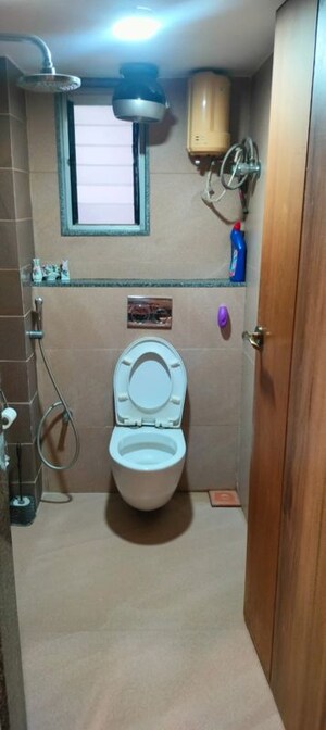 Bathroom in 3 BHK Apartment at Navrangpura – for Rent