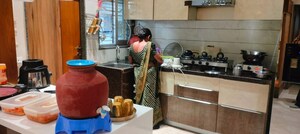 Kitchen in 3 BHK Apartment at Navrangpura – for Rent
