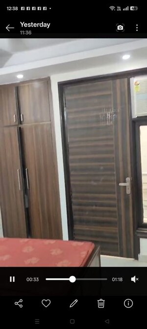 Furnished Amenities in 1 BHK Builder Floor at Chattarpur – for Rent