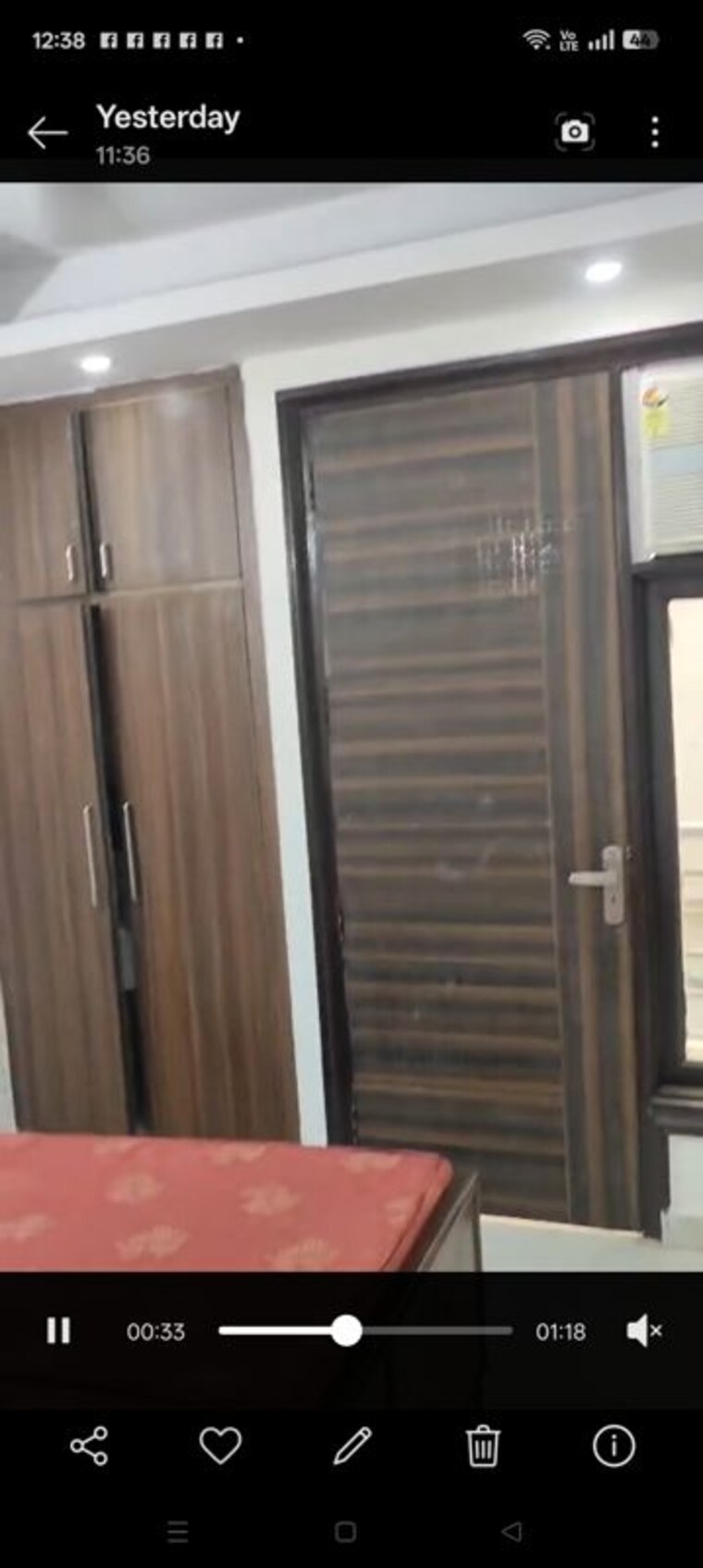 undefined, chattarpur 1 Bedroom 400 Sq.Ft. Builder Floor In Chattarpur Delhi 10269494