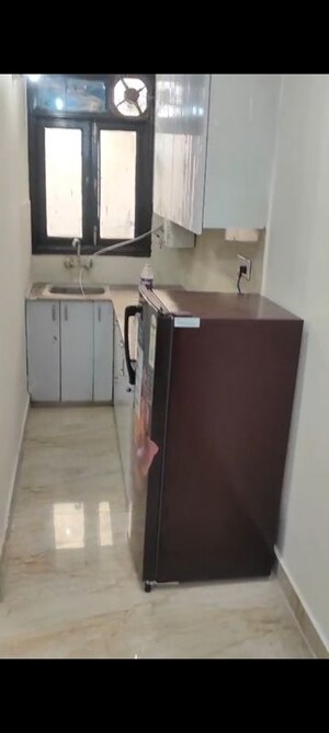 Kitchen in 1 BHK Builder Floor at Chattarpur – for Rent