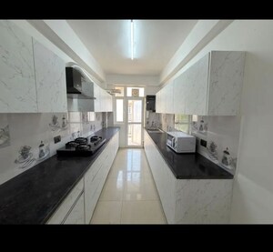 Building Lobby in 3.5 BHK Builder Floor at Omaxe New Chandigarh, North Mullanpur – for Sale