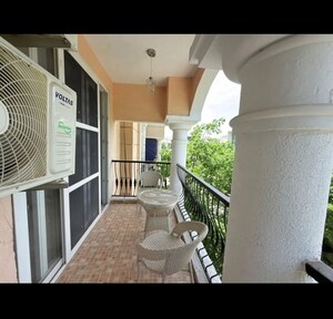 Balcony in 3.5 BHK Builder Floor at Omaxe New Chandigarh, North Mullanpur – for Sale