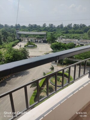 Balcony in 3 BHK Apartment at Ansal Crown Heights, Sector 80 – for Rent