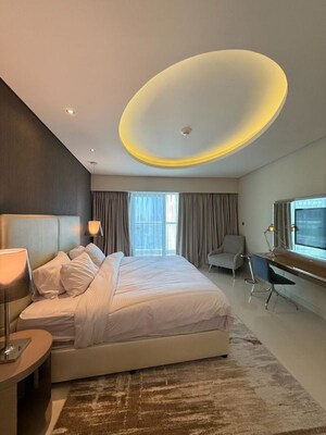 Bedroom in 3 BHK Builder Floor at Sector 6 – for Rent