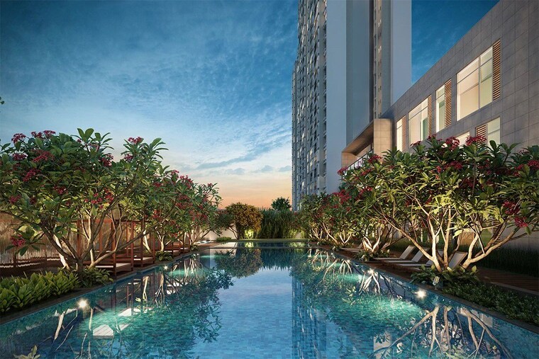 Swimming Pool, godrej-park-retreat 4 Bedroom 2153 Sq.Ft. Apartment In Sarjapur Road Bangalore 10269535