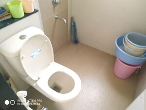 Bathroom in 3 BHK Apartment at Mahatma Society – for Rent