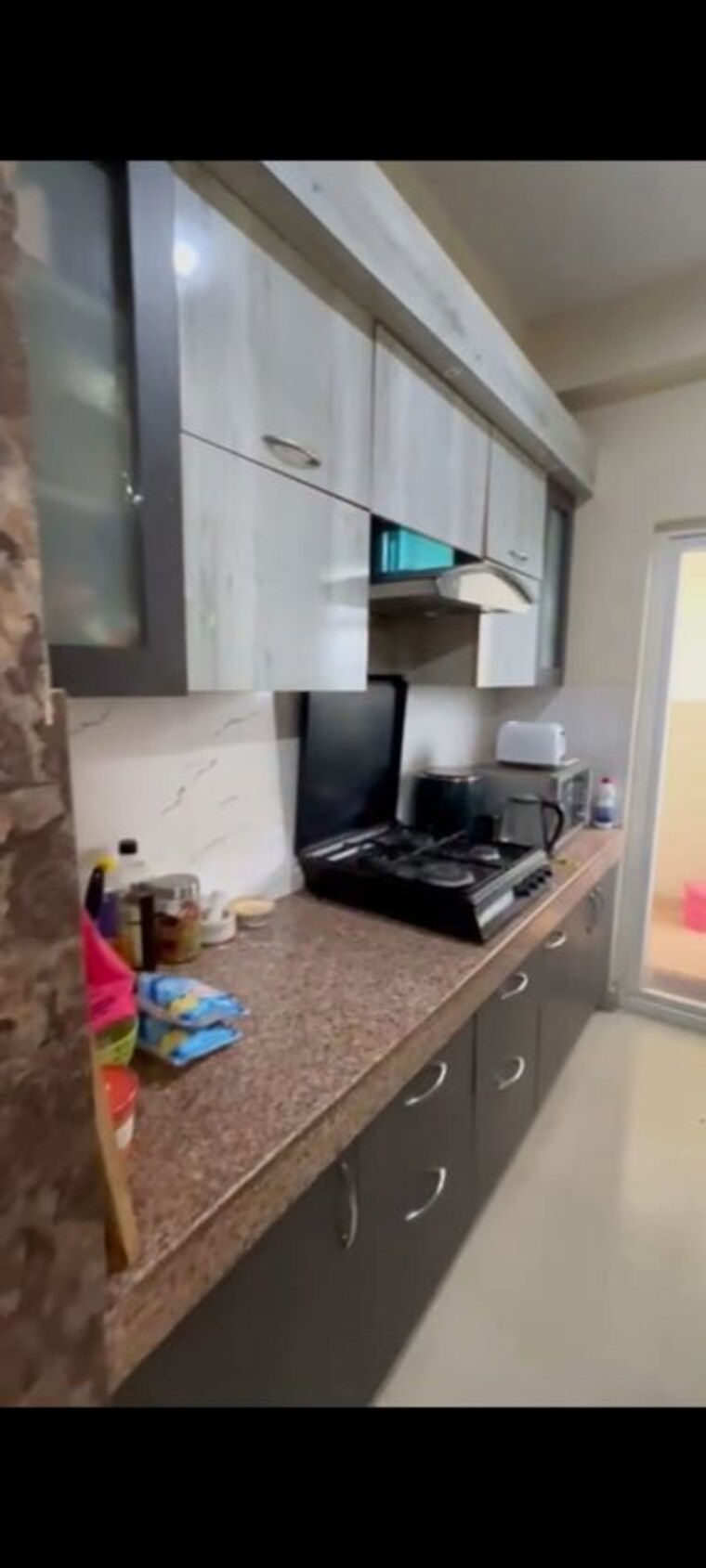 Kitchen, supertech-livingston 3 Bedroom 1320 Sq.Ft. Apartment In Sain Vihar Ghaziabad 10269560