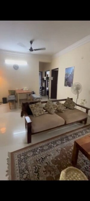 Living Room in 3 BHK Apartment at Supertech Livingston, Sain Vihar – for Sale