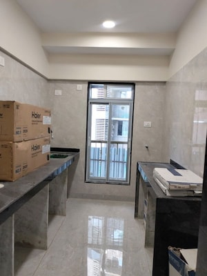 Kitchen in 1 BHK Apartment at Silicon Park, Malad West – for Sale