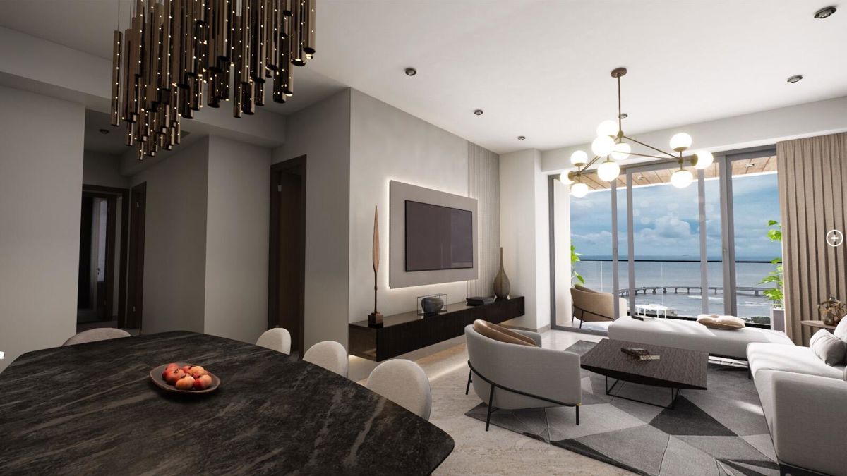 3 BHK + Servant Room 1300 Sq.Ft. Apartment in Techno Aakasa