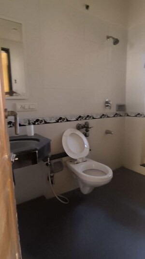 Bathroom in 2 BHK Apartment at K Raheja Interface Heights, Malad West – for Rent