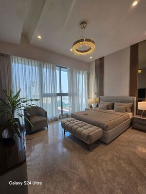 Living Room in 4 BHK Apartment at Lodha Worli, Worli – for Sale