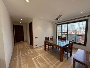 Living Room in 4 BHK Builder Floor at Delhi Cantonment – for Sale