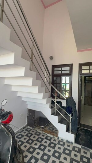 Staircase in 4 BHK Independent House at Jankipuram Vistar – for Sale