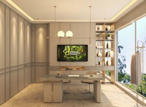 Living Room in 4 BHK Apartment at Lodha Worli, Worli – for Sale