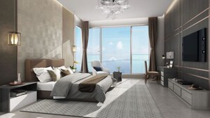 Bedroom in 4 BHK Apartment at Lodha Worli, Worli – for Sale