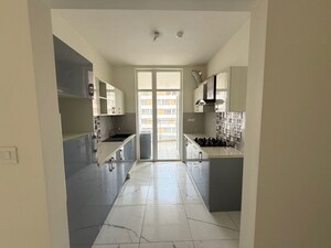 Kitchen in 3 BHK Apartment at Mantri Lithos, Thanisandra – for Rent