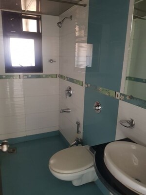Bathroom in 3 BHK Apartment at Orchid Enclave Powai, Chandivali – for Rent