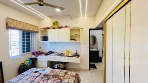 Living Room in 2.5 BHK Apartment at Aparna Sarovar Zenith, Nallagandla – for Rent