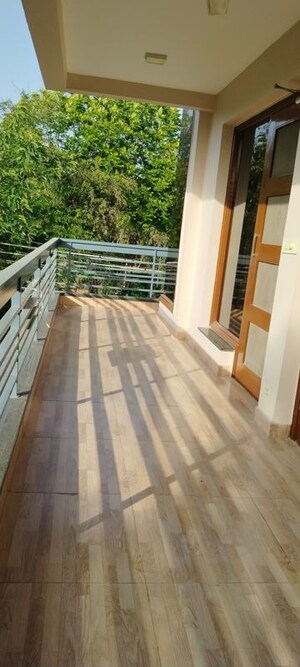 Balcony in 3 BHK Builder Floor at Sector 45 – for Rent