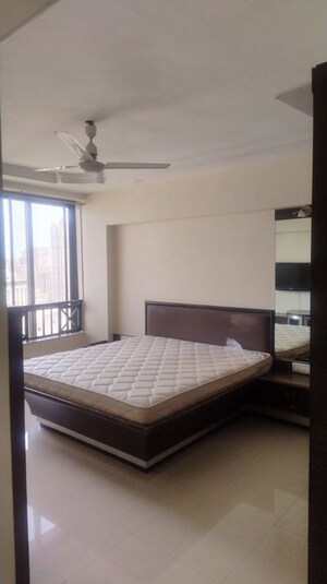 Bedroom in 3 BHK Apartment at Hiranandani Gardens Lake Castle, Powai – for Rent