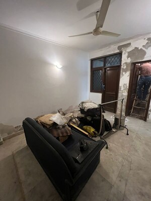 Living Room in 4 BHK Builder Floor at Panchsheel Enclave – for Sale