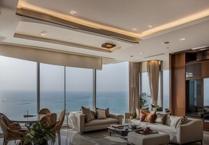 Bedroom in 4 BHK Apartment at Sterling Seaface, Worli – for Sale