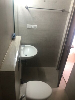 Bathroom in 1 BHK Apartment at Kanakia Spaces Zen World, Kanjurmarg East – for Rent
