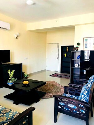 Living Room in 4 BHK Apartment at Pioneer Park Phase 1, Sector 61 – for Rent