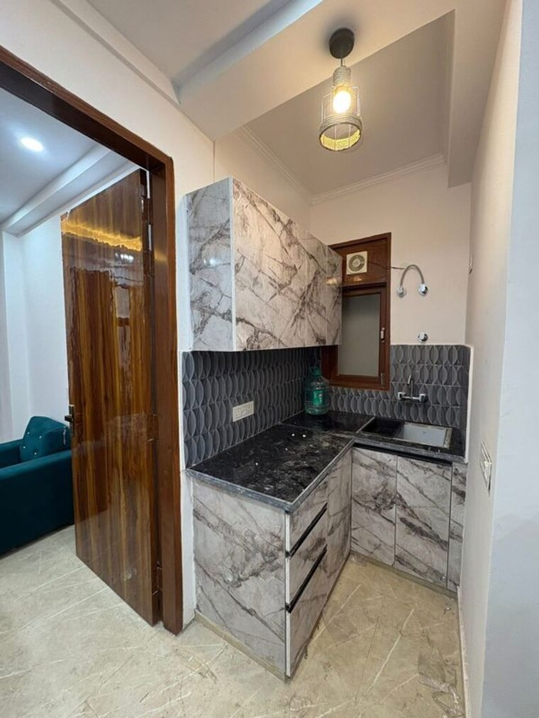 Kitchen, freedom fighters enclave 1 Bedroom 450 Sq.Ft. Apartment In Freedom Fighters Enclave Delhi 10269722