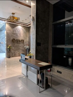Kitchen in 4 BHK Apartment at Sumer Trinity Towers, Prabhadevi – for Sale