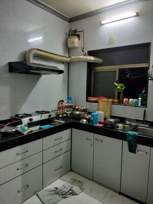 Kitchen in 1 BHK Apartment at Bhanu Apartment, Juhu – for Rent
