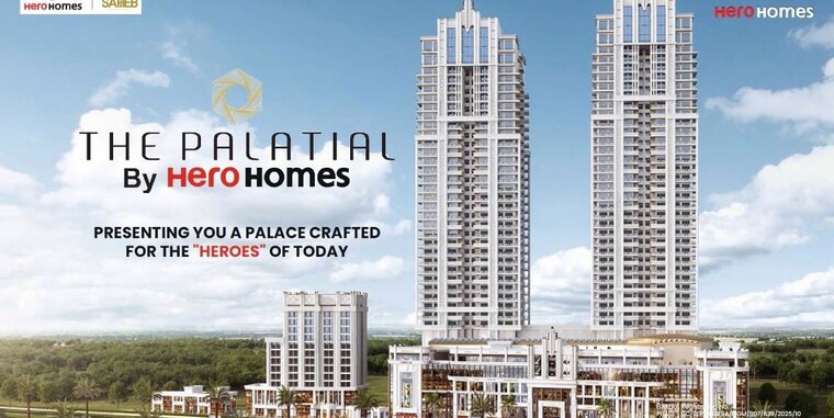 Exterior View, hero-homes-palatial 3 Bedroom 1446 Sq.Ft. Apartment In Sector 104 Gurgaon 10235639