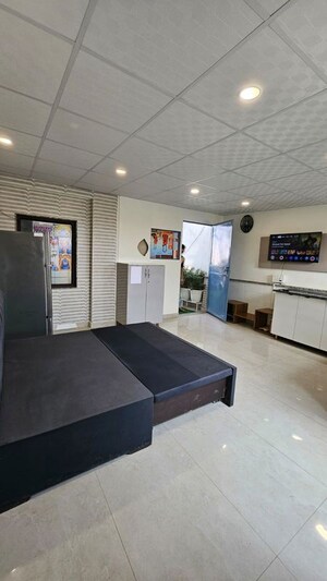 Kitchen in Studio Builder Floor at Sector 40 – for Rent