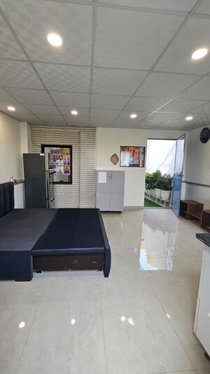 Kitchen in Studio Builder Floor at Sector 40 – for Rent