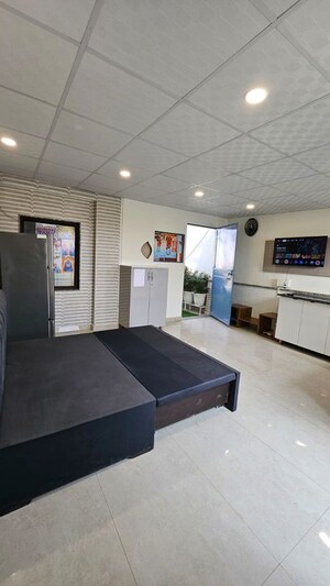 Kitchen in Studio Builder Floor at Sector 40 – for Rent