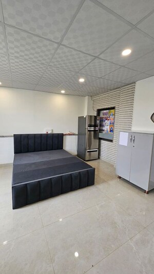 Kitchen in Studio Builder Floor at Sector 40 – for Rent