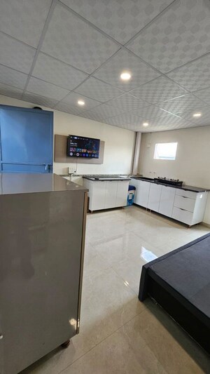 Kitchen in Studio Builder Floor at Sector 40 – for Rent