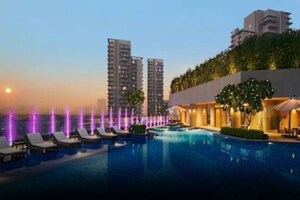 Swimming Pool in 3 BHK Apartment at Puri Diplomatic Residences, Sector 111 – for Sale