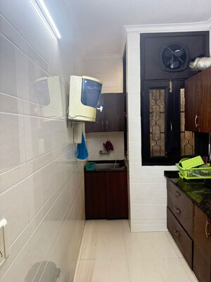 Kitchen in 2 BHK Builder Floor at East Of Kailash – for Rent