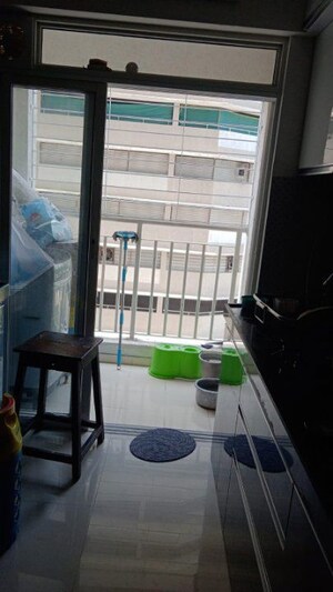 Balcony in 3 BHK Apartment at Lodha Amara, Kolshet Road – for Rent