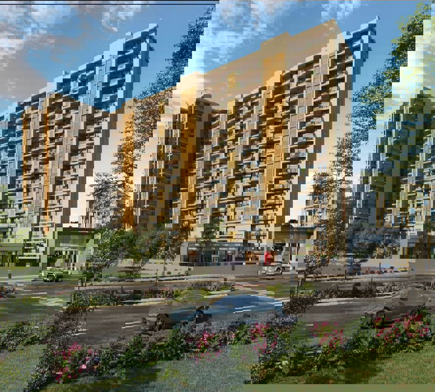 3 BHK + Pooja Room 1915 Sq.Ft. Apartment in Krishna Atlantis Grand