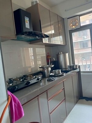 Kitchen in 1 BHK Apartment at Adityaraj Signature, Vikhroli East – for Rent