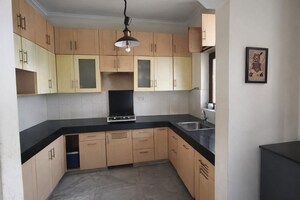 Kitchen in 2 BHK Builder Floor at Century Apartments, Sector 100 – for Rent