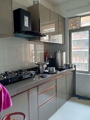 Kitchen in 1 BHK Apartment at Adityaraj Signature, Vikhroli East – for Rent
