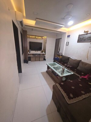 Living Room in 1 BHK Apartment at Rekhi Sai Blossom, Ghansoli – for Sale