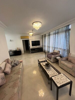 Living Room in 2 BHK Apartment at Sainara CHS, Cuffe Parade – for Sale