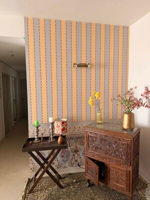 Living Room in 3 BHK Apartment at Emaar The Enclave, Sector 66 – for Rent