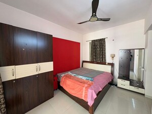 Bedroom in 3 BHK Apartment at Welworth Paradise, Baner – for Rent